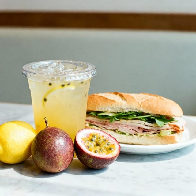 Passion Fruit Lemonade.